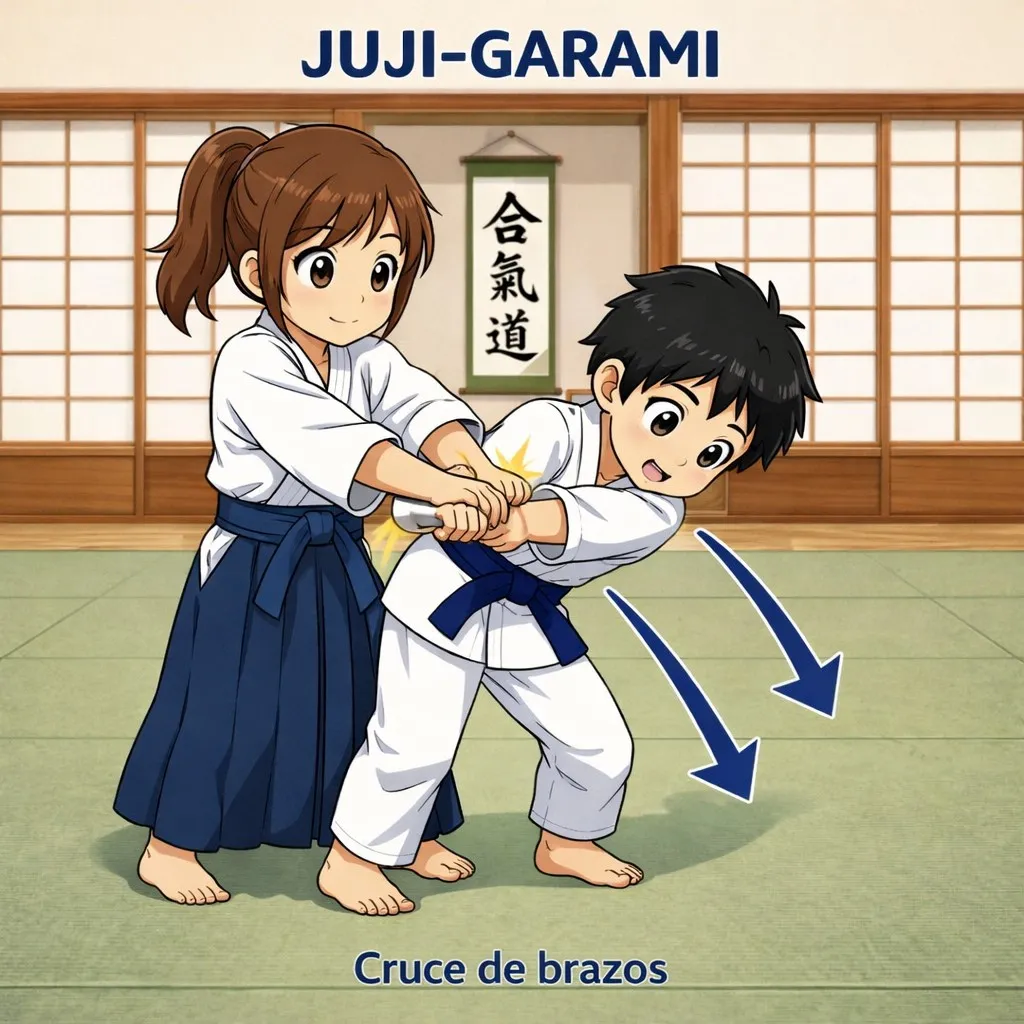 Ilustración de Juji garami